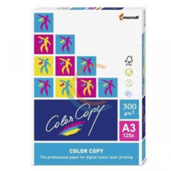Картон за цветен печат COLOR COPY А3, 300 гр., 125 листа